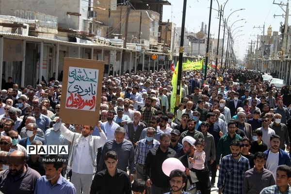 برگزاری راهپیمایی روز جهانی قدس در بهبهان