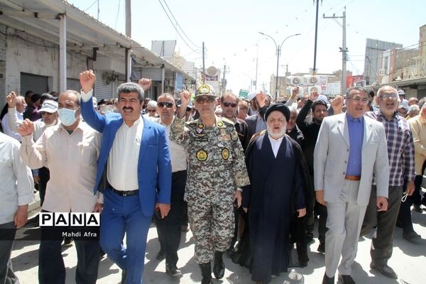 برگزاری راهپیمایی روز جهانی قدس در بهبهان