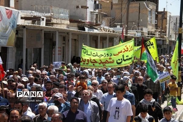 برگزاری راهپیمایی روز جهانی قدس در بهبهان