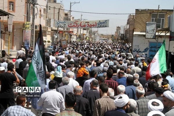 برگزاری راهپیمایی روز جهانی قدس در بهبهان