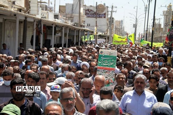 برگزاری راهپیمایی روز جهانی قدس در بهبهان