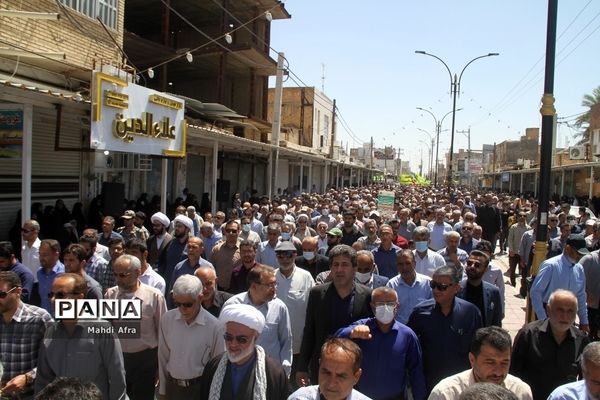 برگزاری راهپیمایی روز جهانی قدس در بهبهان