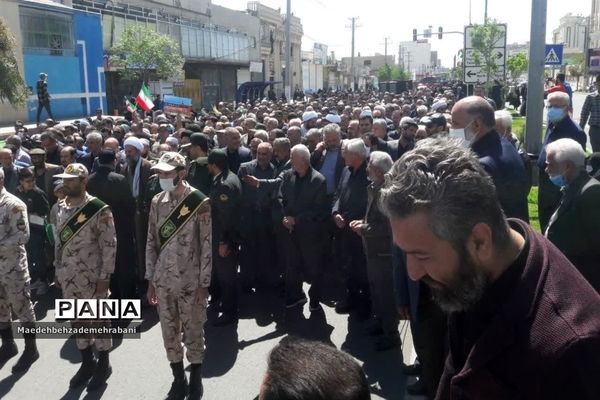 حضور مردم شهید پرور قرچک در راهپیمایی روز قدس