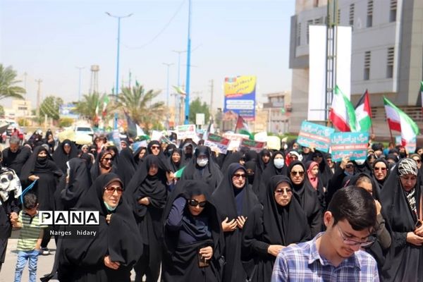 برگزاری راهپیمایی روز جهانی قدس در امیدیه