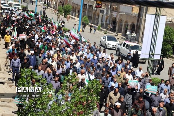 برگزاری راهپیمایی روز جهانی قدس در امیدیه