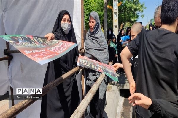 استقبال بی‌نظیر مردم انقلابی شهرستان رباط‌کریم از راهپیمایی روز قدس