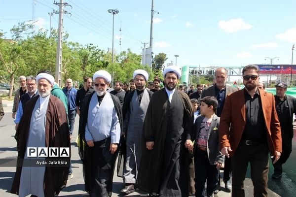 حضور باشکوه مردم اسلامشهر در راهپیمایی روز جهانی قدس