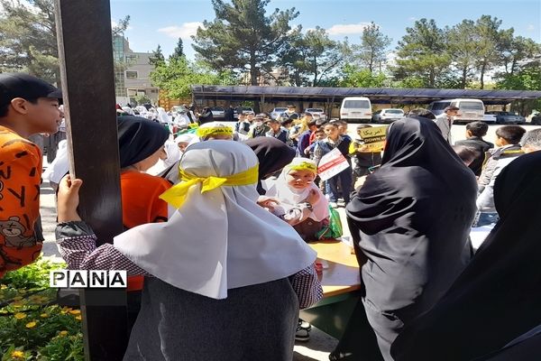 راهپیمایی روز قدس در شهرستان جوادآباد