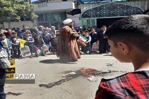 راهپیمایی روز قدس در شهرستان جوادآباد