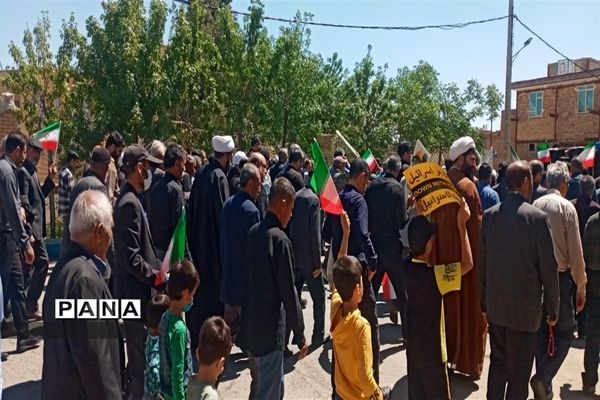 راهپیمایی روز قدس در شهرستان جوادآباد