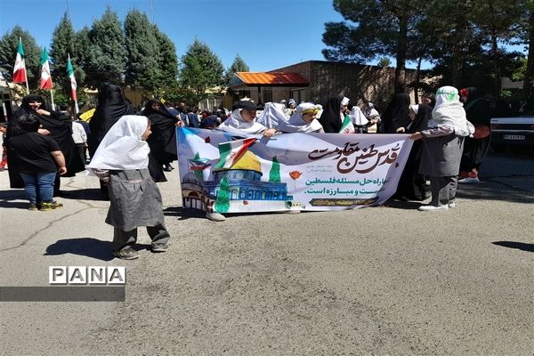 راهپیمایی روز قدس در شهرستان جوادآباد