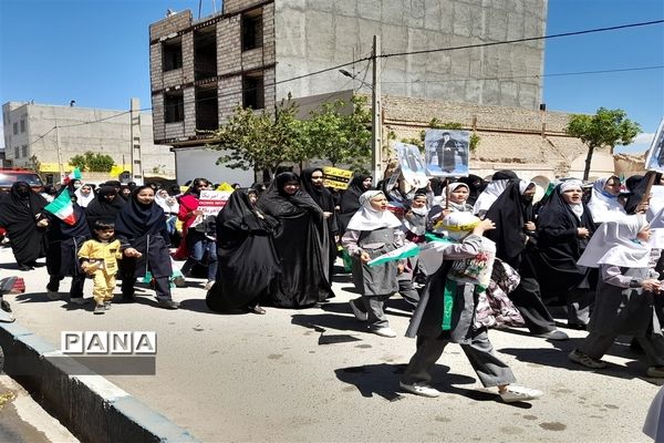 راهپیمایی روز قدس در شهرستان جوادآباد