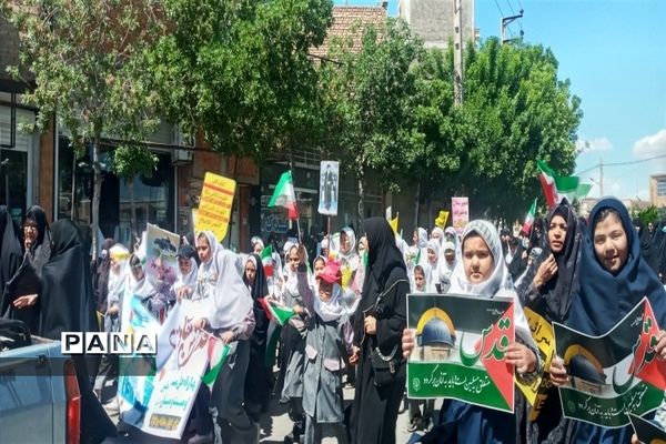 راهپیمایی روز قدس در شهرستان جوادآباد