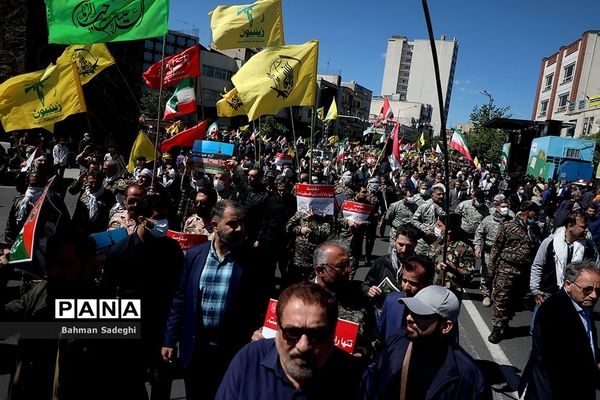 راهپیمایی روز جهانی قدس در تهران