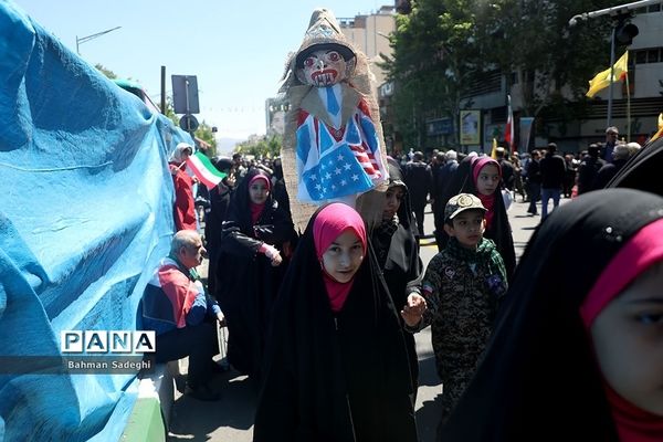 راهپیمایی روز جهانی قدس در تهران