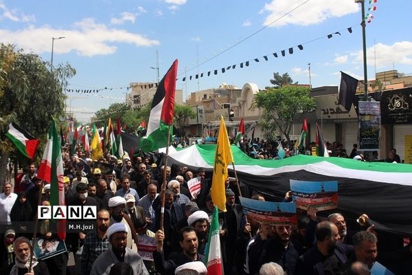 راهپیمایی روز قدس در قم