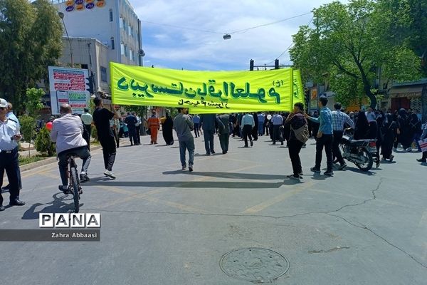 راهپیمایی باشکوه روز قدس در شیراز