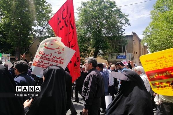 راهپیمایی باشکوه روز قدس در شیراز