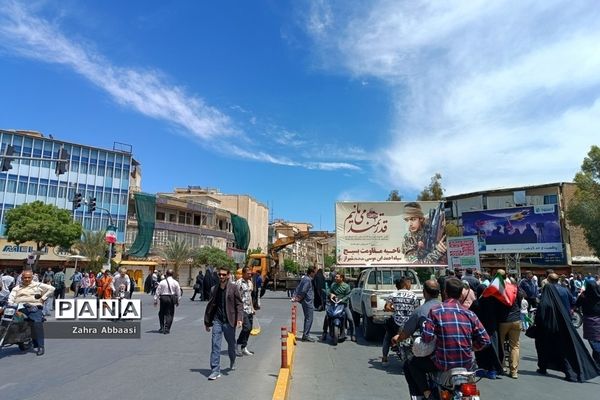 راهپیمایی باشکوه روز قدس در شیراز