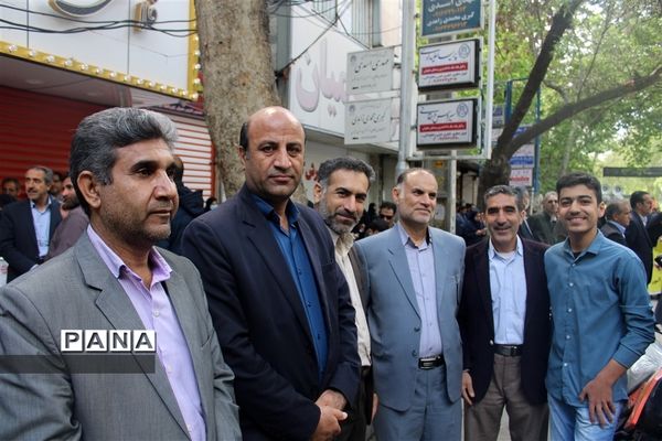 حضور با شکوه مردم خرم آباد در راهپیمایی روز جهانی قدس