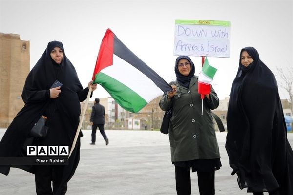 راهپیمایی روز قدس در تبریز