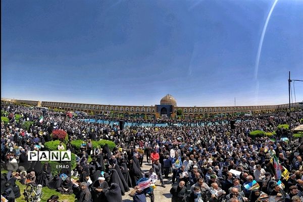 راهپیمایی روز قدس دراستان اصفهان