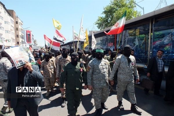 شور حضور، در راهپیمایی روز قدس