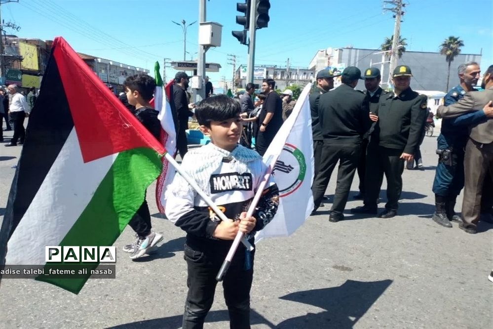 راهپیمایی روز قدس در شهرستان جوادآباد