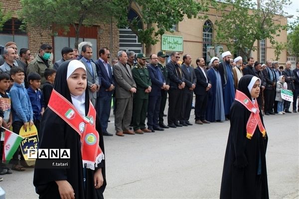 راهپیمایی باشکوه روز قدس در شهر صفی آباد