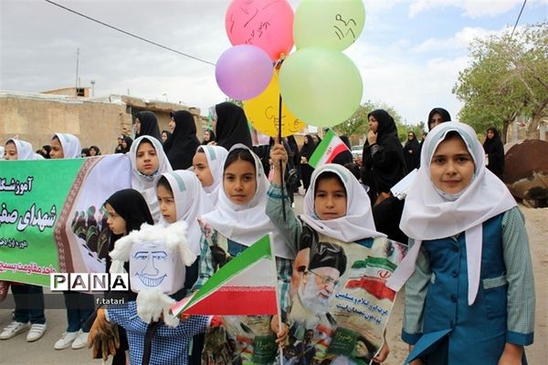 راهپیمایی باشکوه روز قدس در شهر صفی آباد