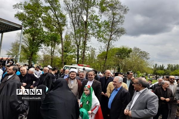 راهپیمایی روز جهانی قدس درقزوین