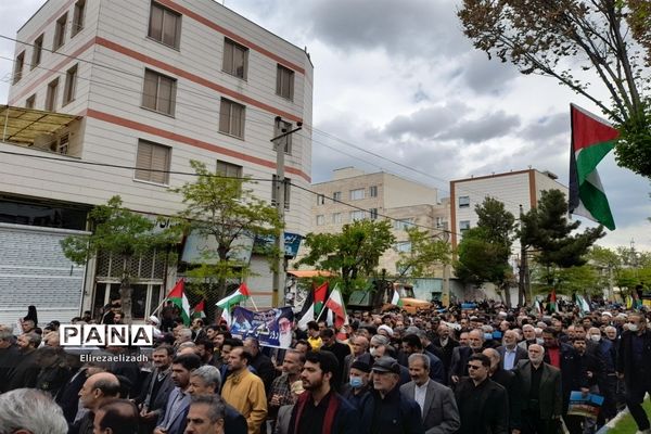 راهپیمایی روز جهانی قدس درقزوین