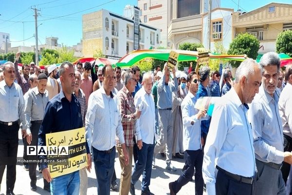 راهپیمایی روز جهانی قدس در گناوه