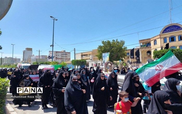 حضور دانش‌آموزان شهرستان مهدی‌شهر در راهپیمایی روز جهانی قدس/ فیلم