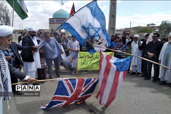 راهپیمایی روز قدس در استان گلستان