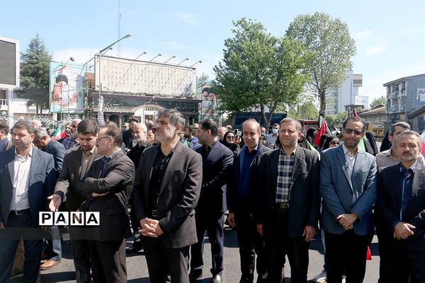 راهپیمایی روز جهانی قدس در گیلان