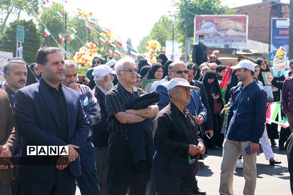 راهپیمایی روز جهانی قدس در گیلان