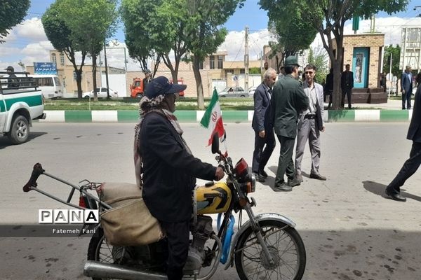 راهپیمایی روز قدس در شهر جعفریه قم