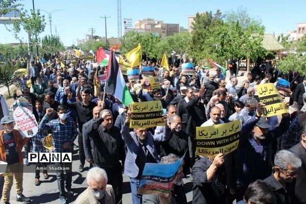 راهپیمایی روز جهانی قدس در سمنان