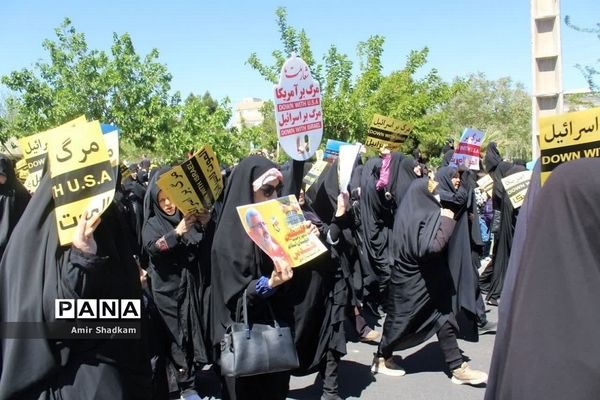 راهپیمایی روز جهانی قدس در سمنان