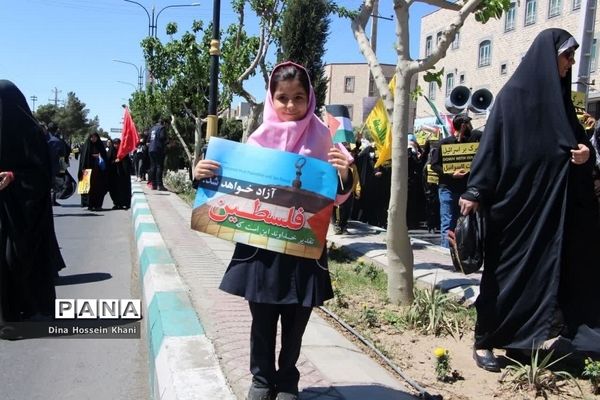 راهپیمایی روز جهانی قدس در سمنان