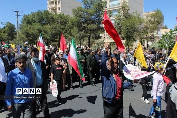 راهپیمایی روز جهانی قدس در سمنان