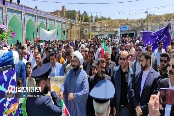 راهپیمایی روز جهانی  قدس در شهرستان شوش