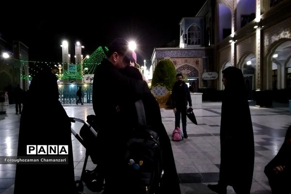 مراسم اعتکاف اتحادیه دانش آموزی انجمن اسلامی در جوار حرم مطهر رضوی
