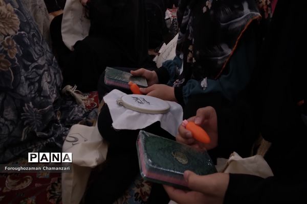 مراسم اعتکاف اتحادیه دانش آموزی انجمن اسلامی در جوار حرم مطهر رضوی