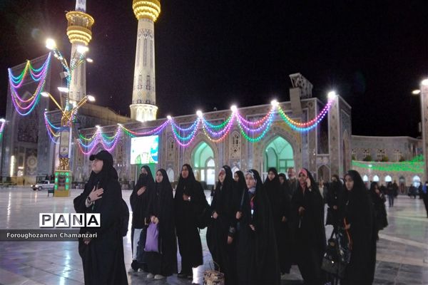 مراسم اعتکاف اتحادیه دانش آموزی انجمن اسلامی در جوار حرم مطهر رضوی