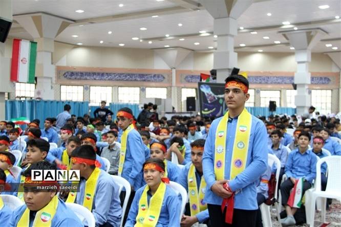 بر پایی جشن بزرگ 1500 روزه اولی دختر و پسر در بجنورد