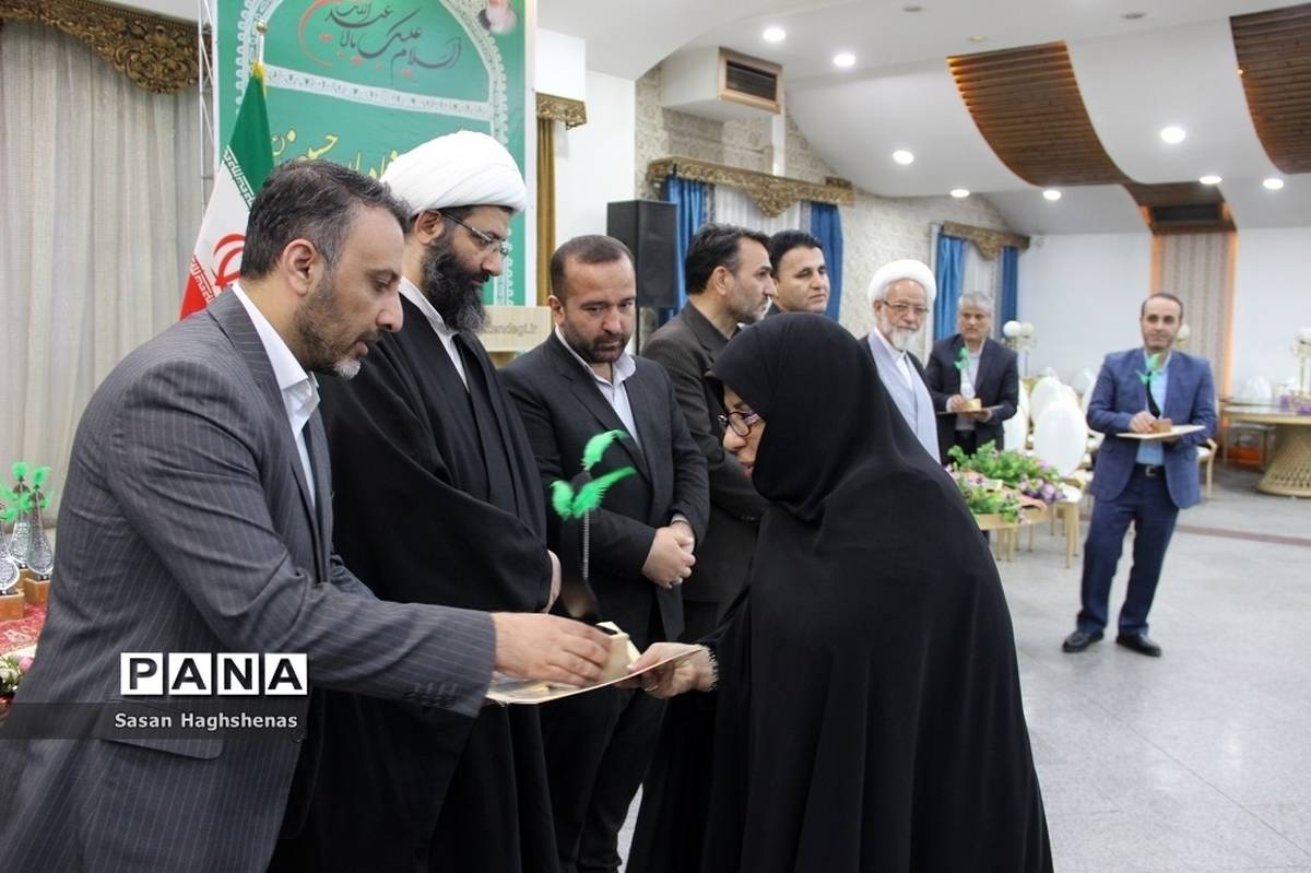 مراسم تکریم ازخادمان حسینی هیأت فرهنگیان آموزش و پرورش اسلامشهر