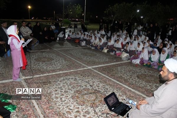 برگزاری جشن دانش‌آموزان روزه اولی در بوشهر