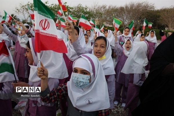 برگزاری جشن دانش‌آموزان روزه اولی در بوشهر